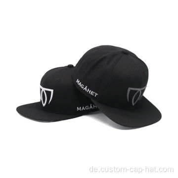 Benutzerdefinierte 6 Panel 3D Stickerei Snapback Cap